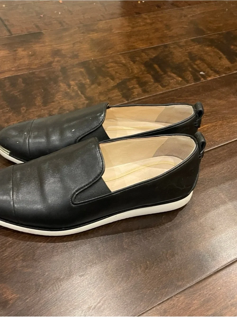 Men's Black Slip-On Casual Shoes